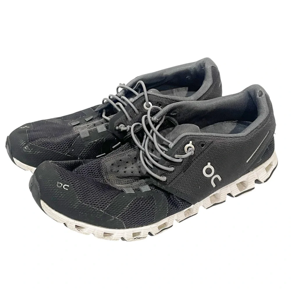 ON CLOUD 5 Women’s Size 7 Black and White Cloudrush Walking Running Touring